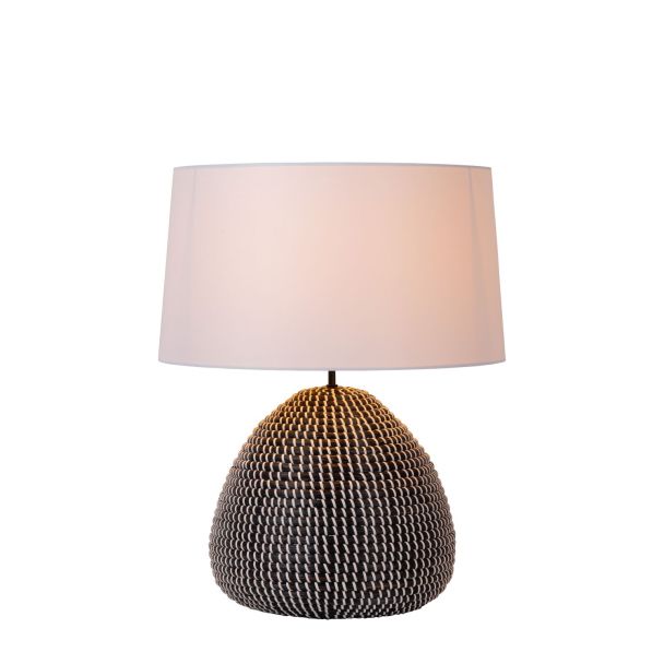 LUCIDE MADUKA 10550/81/30 LAMPA STOŁOWA czarny