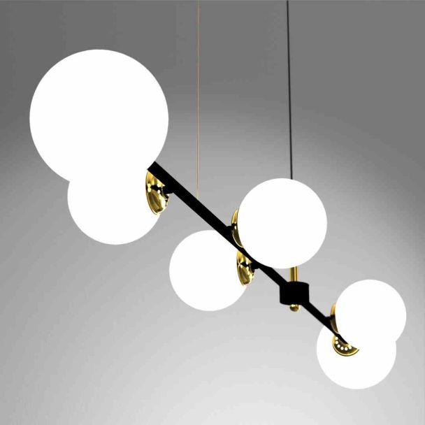 MILAGRO MLP7846 LAMPA WISZĄCA POP 6XE14