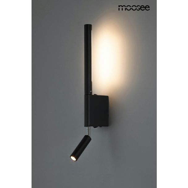 MOOSEE MSE010100335 MOOSEE lampa ścienna PERISCOPE czarna