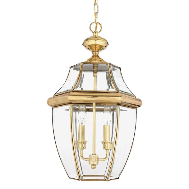 ELSTEAD Newbury QZ-NEWBURY8-L-PB 2 Light Large Chain Lantern