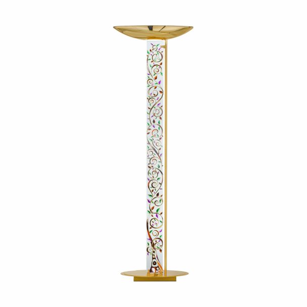 KOLARZ 0252.41.3.AL.MT DELPHI lampa podłogowa złoto 24K