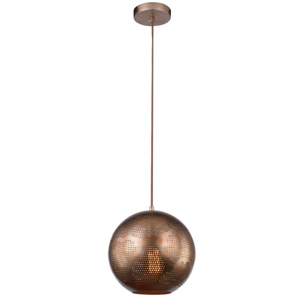 CANDELLUX 31-43276 SFINKS ZWIS 25 KULA 1X60W E27 AŻUROWY JASNO BRĄZWY