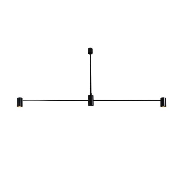 ANTIGO Lampa wisząca Dakata 2 - Czarna 5634