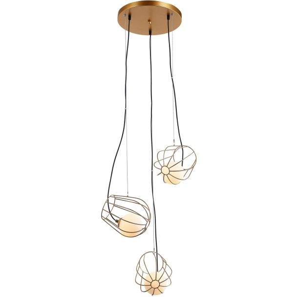 ITALUX Melisa MDM-3942/3 GD lampa wisząca