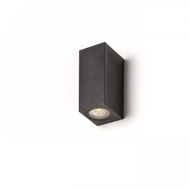 RENDL R12028 KUBI II antracyt 230V LED 2x3W IP54 3000K