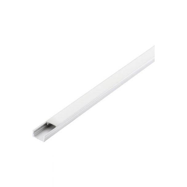 EGLO 98915 ALU-SCHIENE H-9MM DIFF. OPAL 2M WEISS Oświetlenie do wnętrz