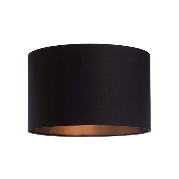 RENDL R11465 RON 40/25 abażur Polycotton czarna/złota folia max. 23W