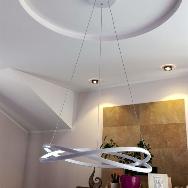 WYPRZEDAŻ E-CRYSTAL 00509 LED WHITE BEND 81W 4000K