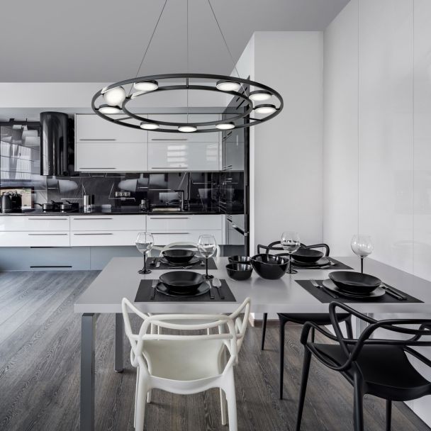 MAYTONI MOD070PL-L63B3K Technical Fad Pendant Lamp Black