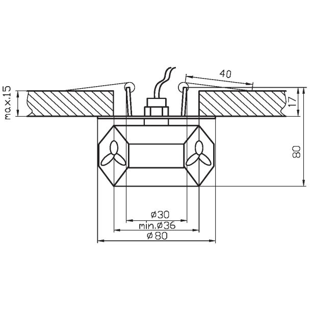 CANDELLUX 2217720 SK-49 CH/WH+BLU G4 OPR.STROP.STAŁA KRYSZTAŁ 20W G4 KOSTKA+BŁĘKITNE ŁEZKI