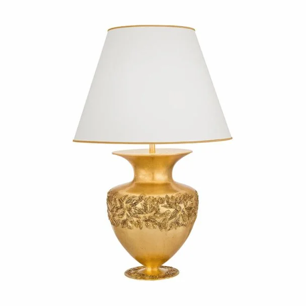 KOLARZ 1423.71L.GA ANFORA lampa stołowa złoto 24K