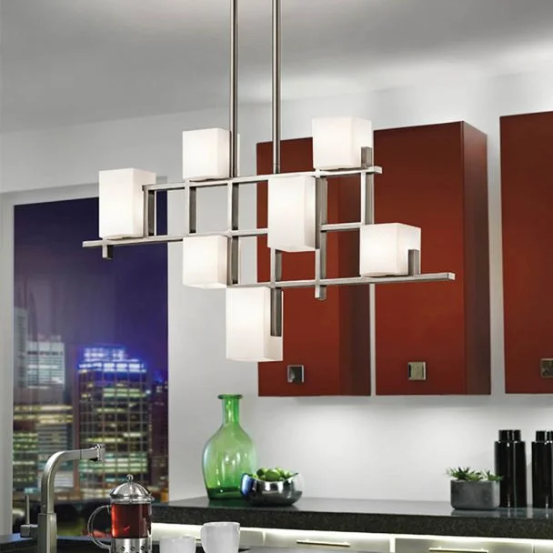 ELSTEAD CITY LIGHTS KL/CITY LIGHTS7B 7lt Linear Chandelier