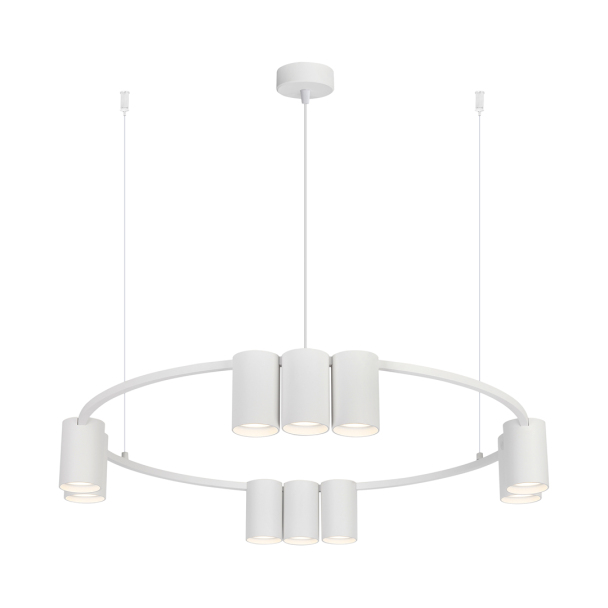 MILAGRO ML0374 Lampa wisząca (koło) GENESIS WHITE 10xGU10