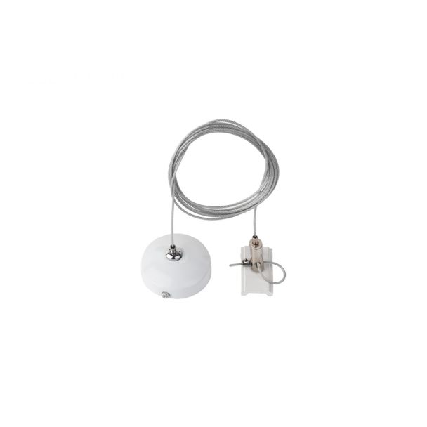 AZZARDO AZ4694 TRACK MAGNETIC SUSPENSION KIT 2M WH TECHNICAL COMPONENT WHITE zawiesie do szyny magnetycznej