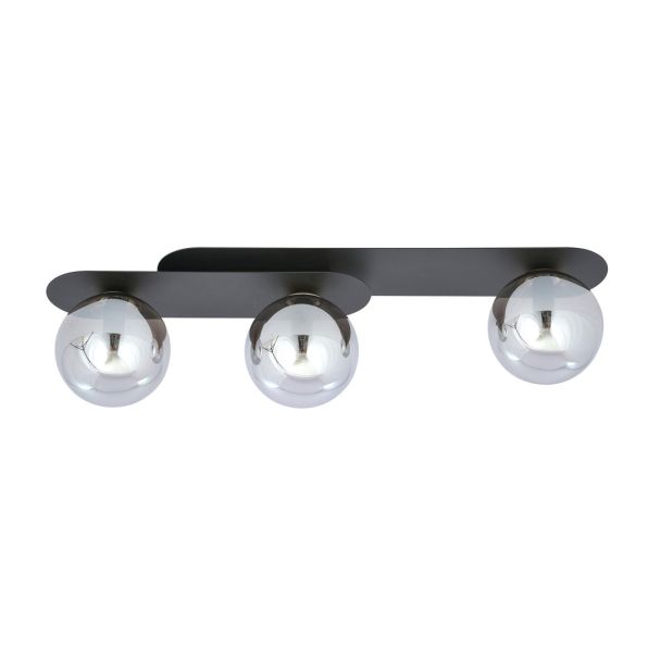 EMIBIG 1119/3 LAMPA SUFITOWA PLAZA 3 BLACK/GRAFIT
