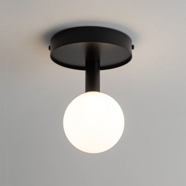 SIGMA 33483 Perla 1 plafon czarny,biały