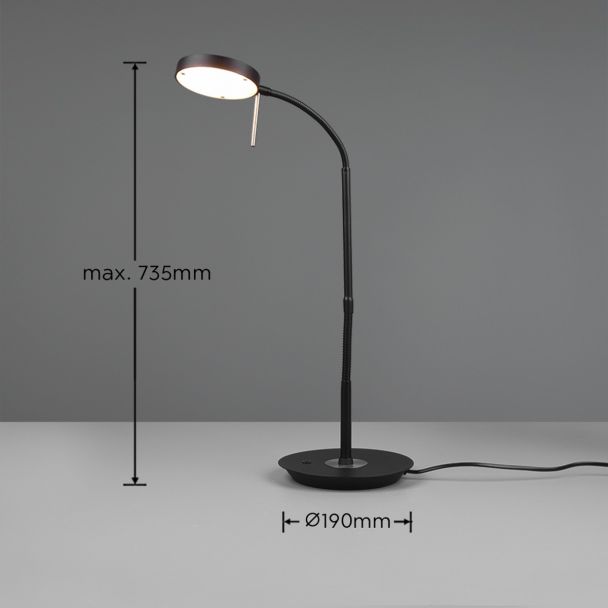 TRIO 523310132 MONZA LAMPY STOJĄCE STOŁOWE