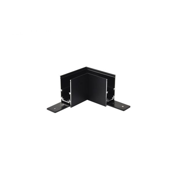 AZZARDO AZ4679 TRACK MAGNETIC CORNER90 BK TECHNICAL COMPONENT BLACK łącznik do szyny magnetycznej