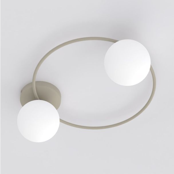 EMIBIG 1633/2 SOPRA 2 MOKKA OPAL LAMPA SUFITOWA
