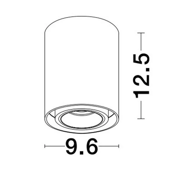 LUCES EXCLUSIVAS LE61624 ACANCUN oczko natynkowe