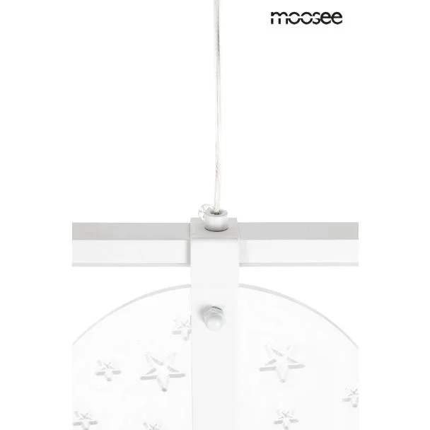 MOOSEE MSE010100343 MOOSEE lampa wisząca STARS biała