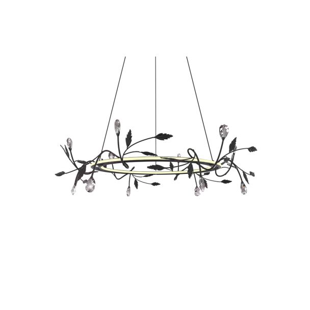 CANDELLUX A0028-320 GIAROS LAMPA WISZĄCA 65 36W LED CZARNY 4000K APETI