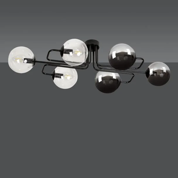 EMIBIG 834/6A3 LAMPA SUFITOWA BRENDI 6A BL MIX 3