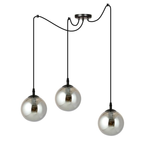 EMIBIG 937/3 LAMPA WISZĄCA GIGI 3 BL GRAFIT