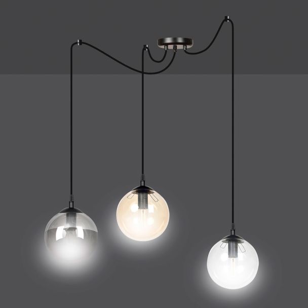 EMIBIG 939/3 LAMPA WISZĄCA GIGI 3 BL MIX