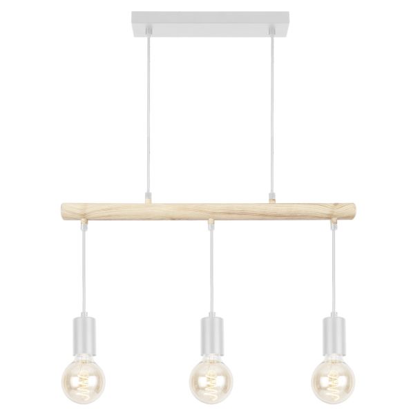 CANDELLUX 33-78070 IZZY LAMPA WISZĄCA 3X60W E27 BIAŁY