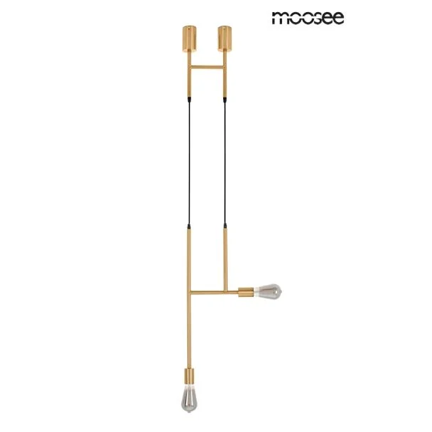 MOOSEE MSE010100395 MOOSEE lampa wisząca RIVA 2 złota