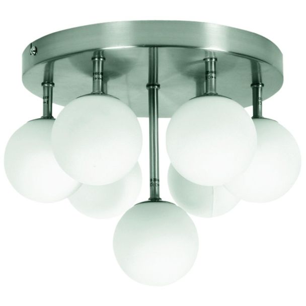CANDELLUX 97-89314 ETIUDA PLAFON 7XG9/40W 230V NIKIEL MAT