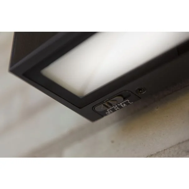LUTEC INKA HYBRID 6989101118 LAMPA ZEWNĘTRZNA ŚCIENNA szary i odcienie szarości