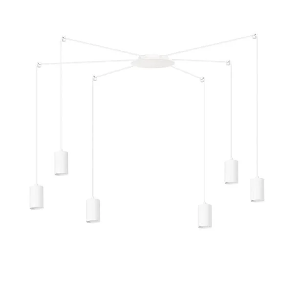 EMIBIG 525/6 LAMPA WISZĄCA TRAKER 6 WH/WHITE