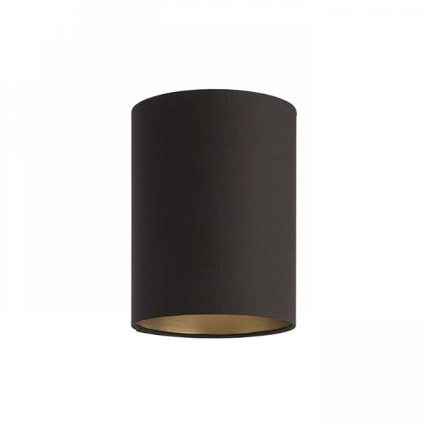 RENDL R11802 RON 15/20 abażur Polycotton czarna/złota folia max. 28W