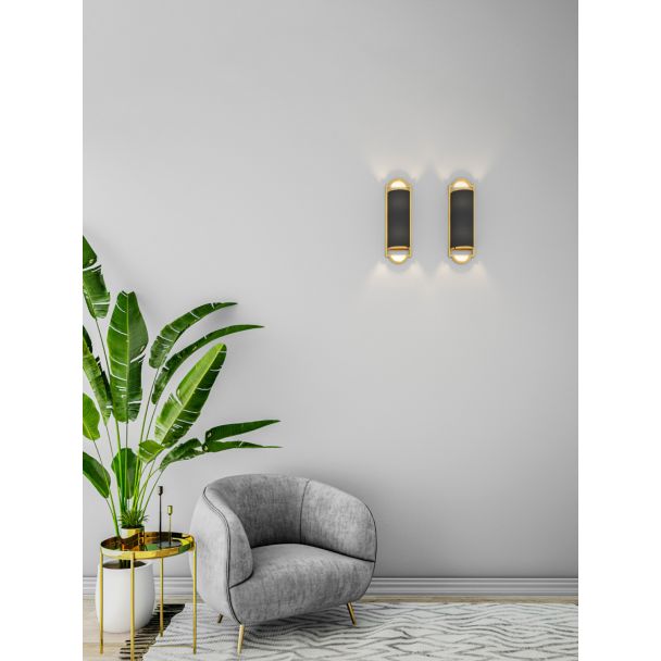 OPEN DESIGN OR84535 Libero Parette Gold/Nero