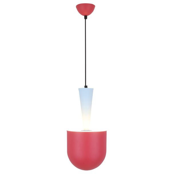 CANDELLUX 50101164 LAMPA WISZĄCA VISBY 1 NIEBIESKI CZERWONY