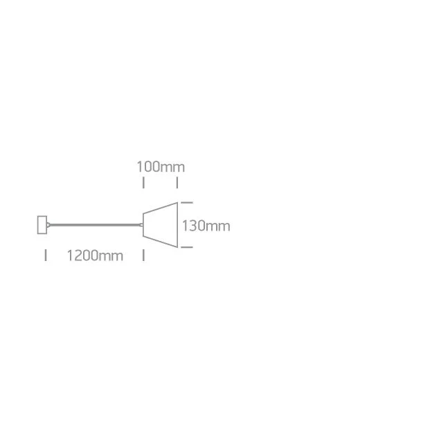 ONE LIGHT 63038 Lazarina gipsowa lampa wisząca białym z oprawką GX53 7W