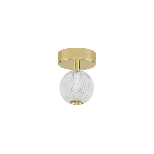 Luces Exclusivas CANA LE42691 LAMPA SUFITOWA LED złoty