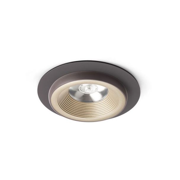 RENDL R13236 SHARM R I wpuszczana perłowo-złota/brązowa 230V LED 10W 24° 3000K