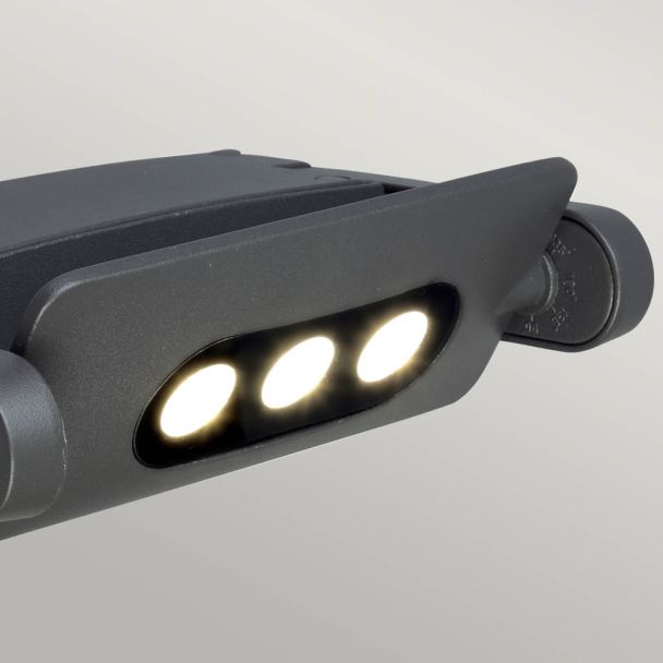 ELSTEAD Sigmuns SIGMUND-3-PIR 3 Light Wall PIR Spotlight