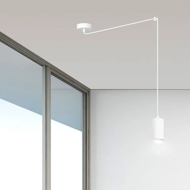 EMIBIG 525/1 LAMPA WISZĄCA TRAKER 1 WH/WHITE