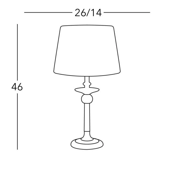 KOLARZ 0195.71.4 ASCOT lampa stołowa