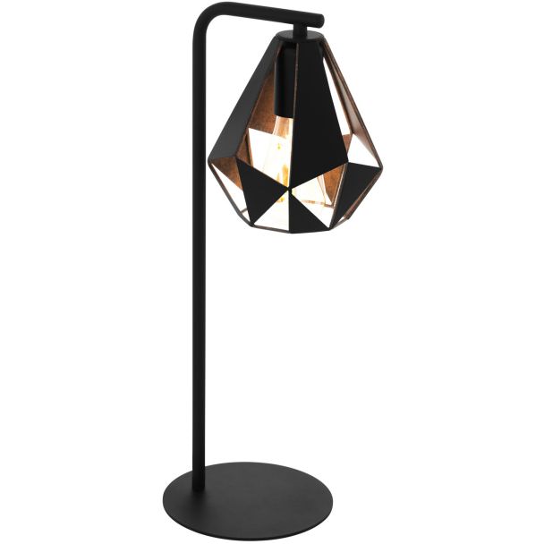 EGLO 43058 TL/1 E27 SCHWARZ/KUPFER CARLTON 4