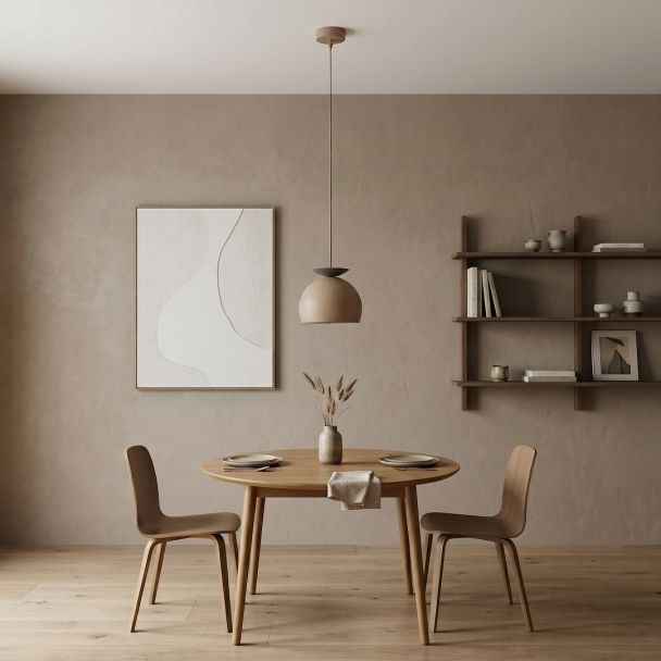 EMIBIG 1756/1 GEO 1 MOKKA BLACK Lampa wisząca