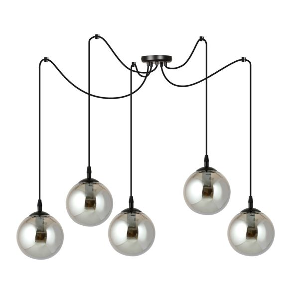EMIBIG 937/5 LAMPA WISZĄCA GIGI 5 BL GRAFIT