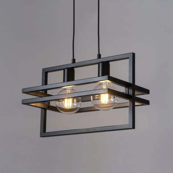 SIGMA 32391 MERCI 2 lampa wisząca czarna