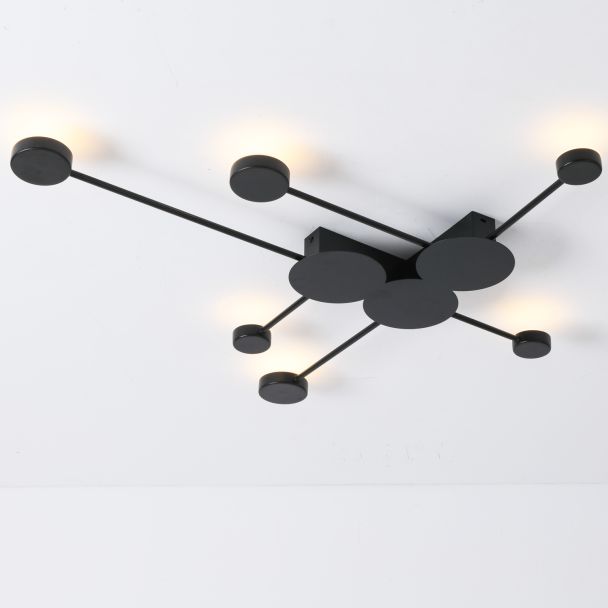 Step into design MW1133-90 Lampa ścienna CLEX - 6 LED czarna 89 cm