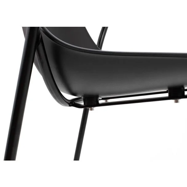 KING HOME 292-CPP4.BLACK Krzesło RESOL ARM czarne
