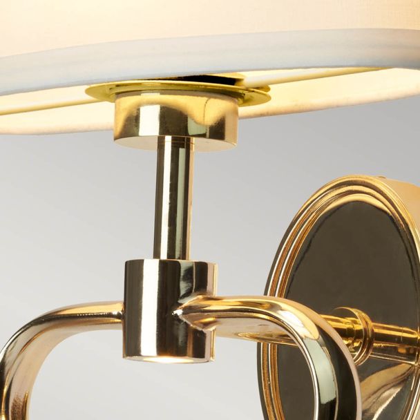 ELSTEAD Falmouth BATH-FALMOUTH-FG 2 Light Wall Light - French Gold